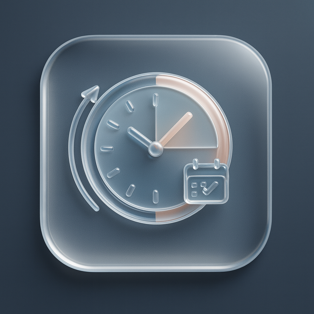 AI Time Management App Icon