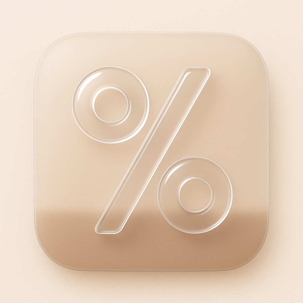 Compound Interest Calculator App Icon